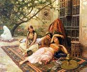 Arab or Arabic people and life. Orientalism oil paintings  505, unknow artist